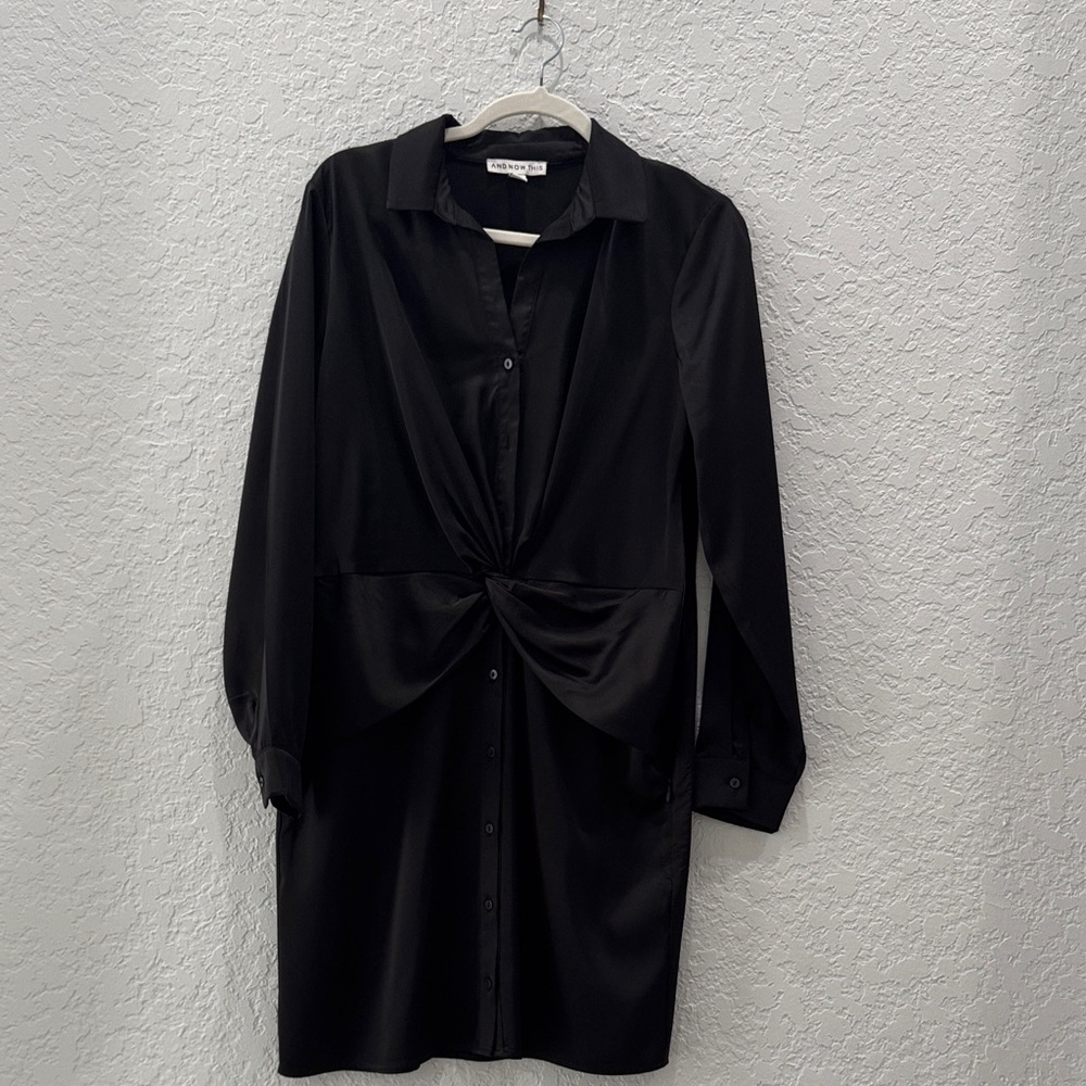 Elegant Black Mini Dress